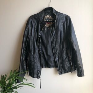 Big Chill Vintage Faux Leather Jacket